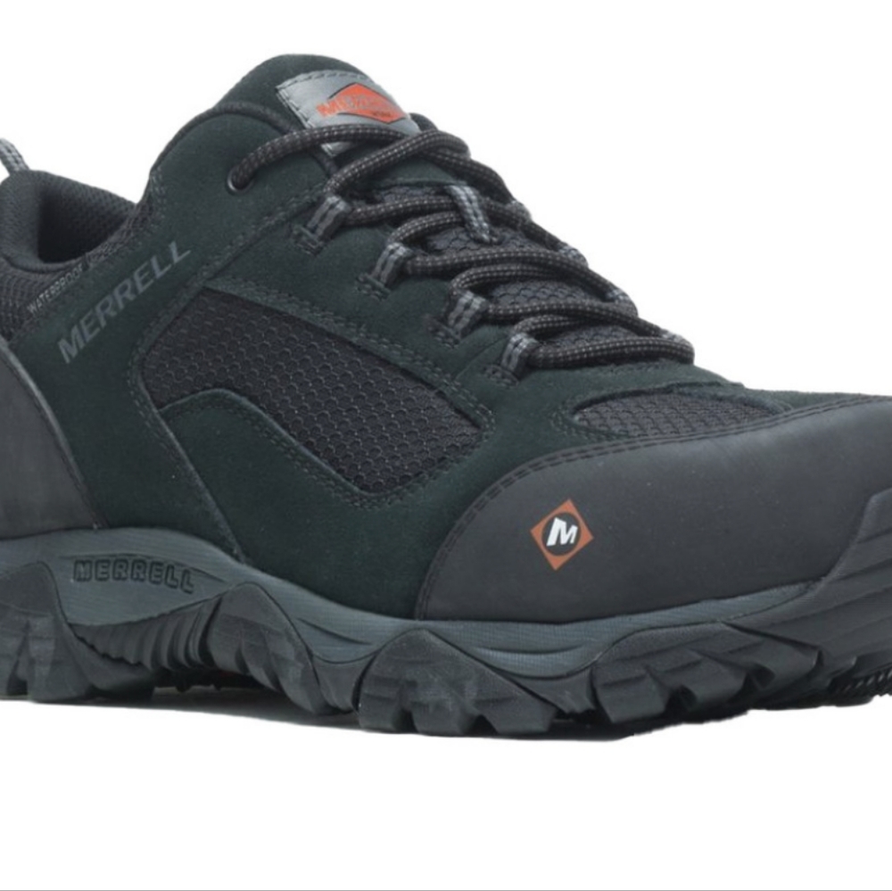Merrell Black and Gray Men's Shoes